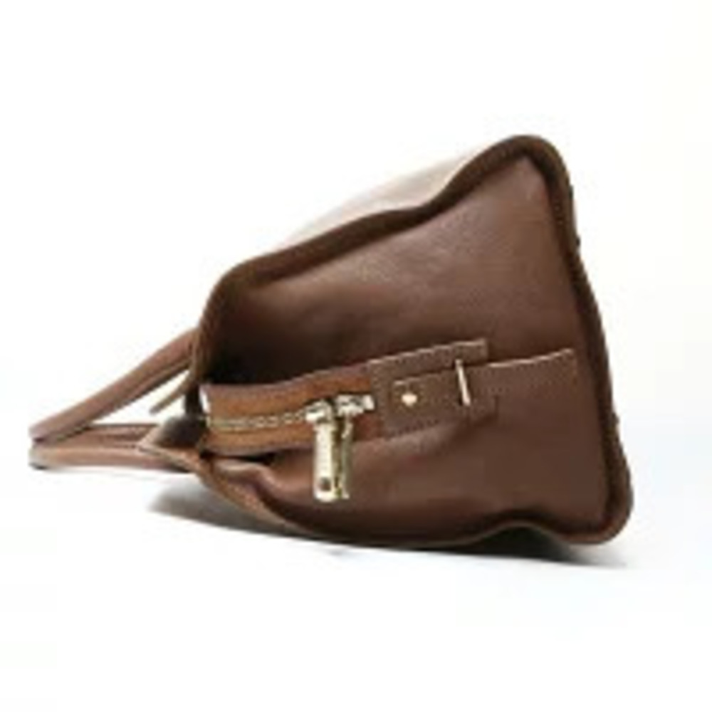 Yves Saint Laurent Leather Cabas Handbag Brown - Picture 3 of 13